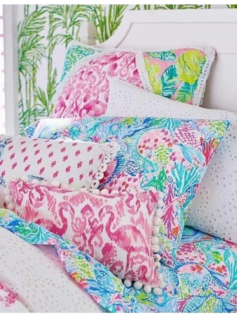 Lilly Pulitzer x Pottery Barn Kids Full Sheet Set in Mermaid Cove Print